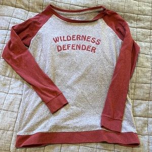 Patagonia wilderness defender long sleeve tee